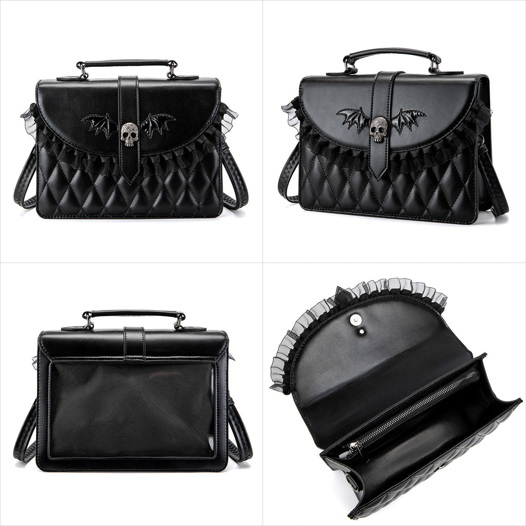 Gothic messenger bag