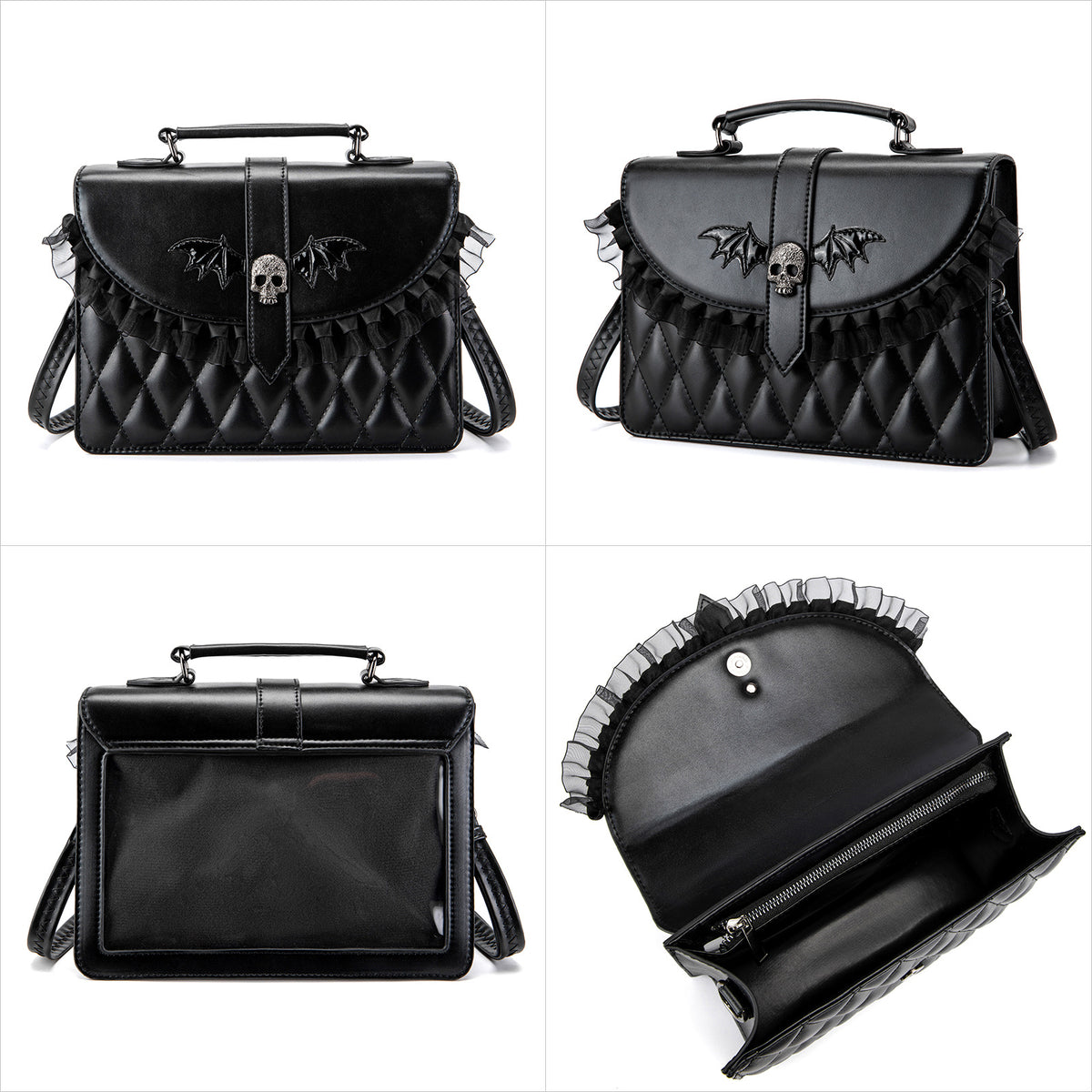 Gothic messenger bag